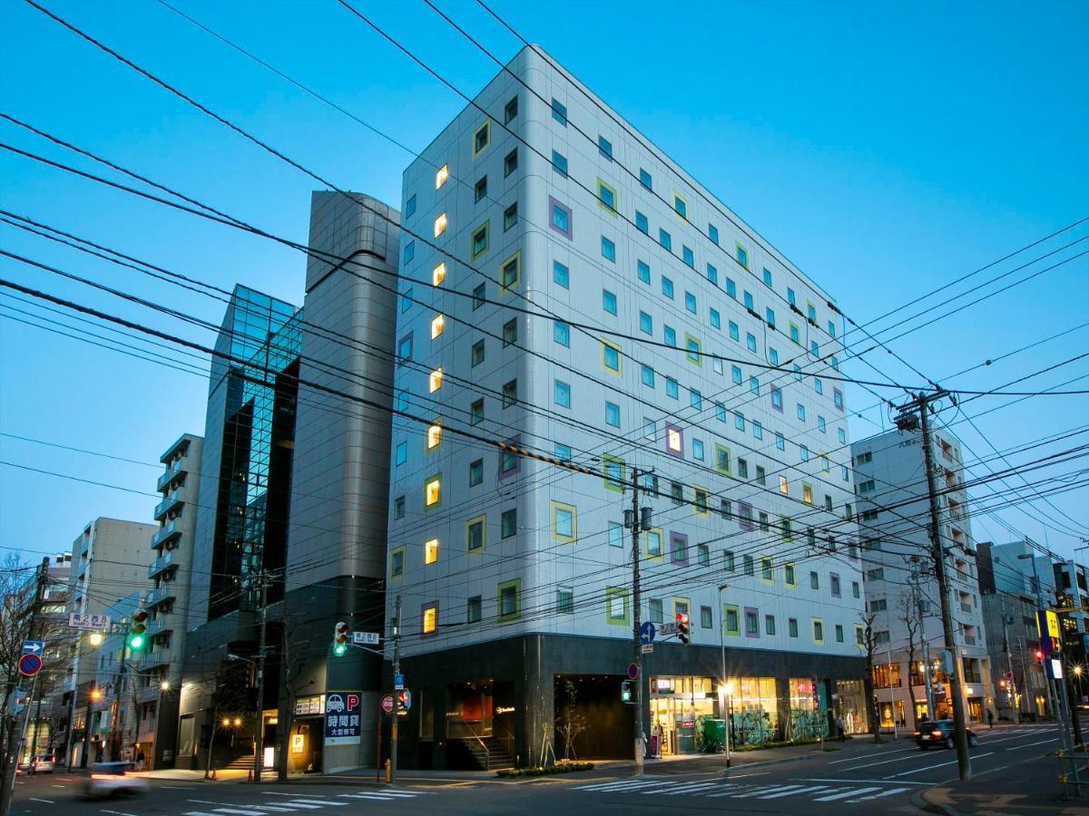 Tenza Hotel & Skyspa At Sapporo Central Bagian luar foto