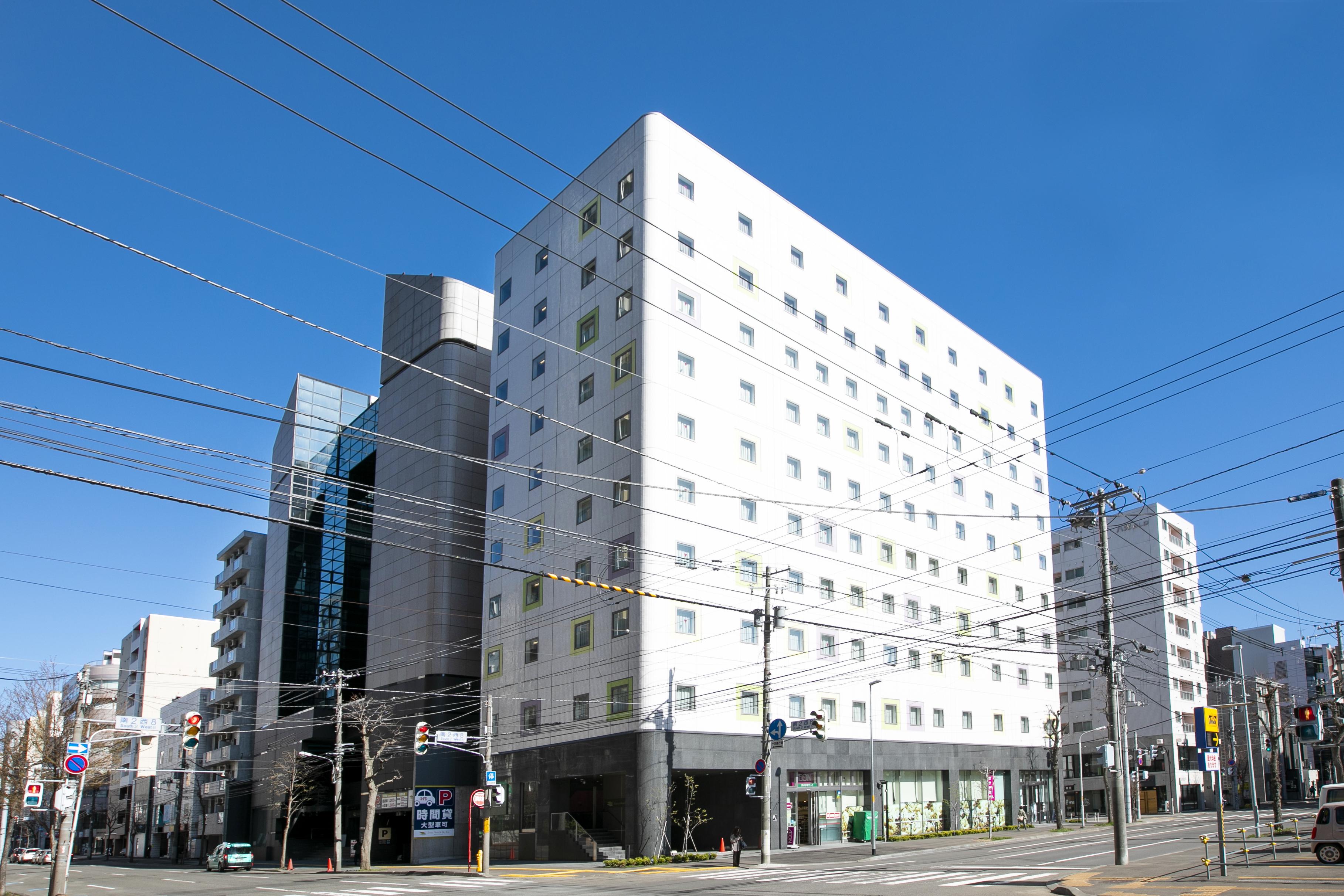 Tenza Hotel & Skyspa At Sapporo Central Bagian luar foto